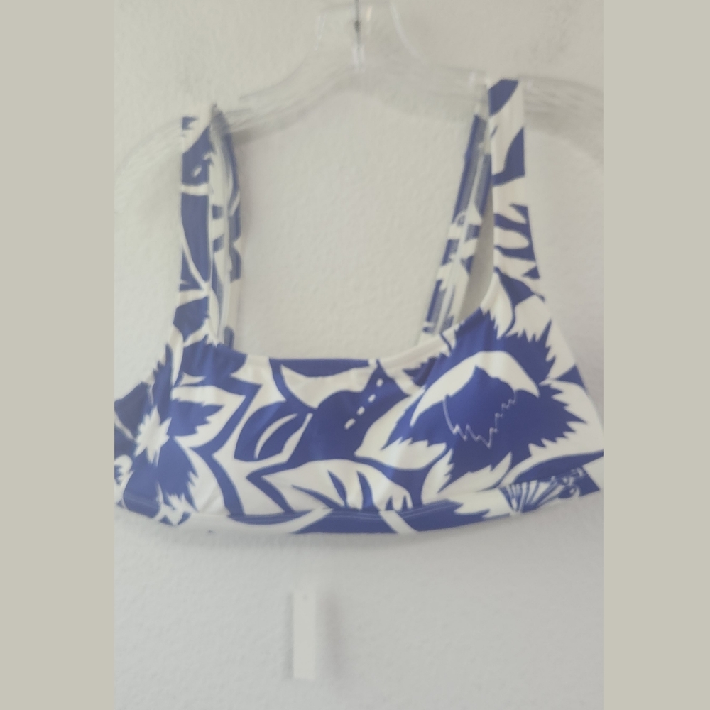 Madewell NWT Second Wave Balconette Swim Top  Sz Large
